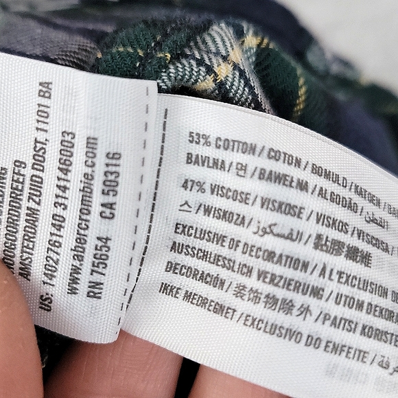 Abercrombie & Fitch Flannel - Picture 6 of 10